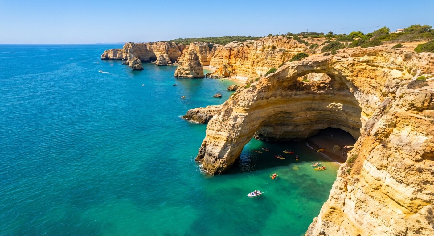 Découvrez un itinéraire complet pour visiter l'Algarve en 3 jours, avec les sites incontournables à ne pas manquer pour un séjour mémorable au Portugal.