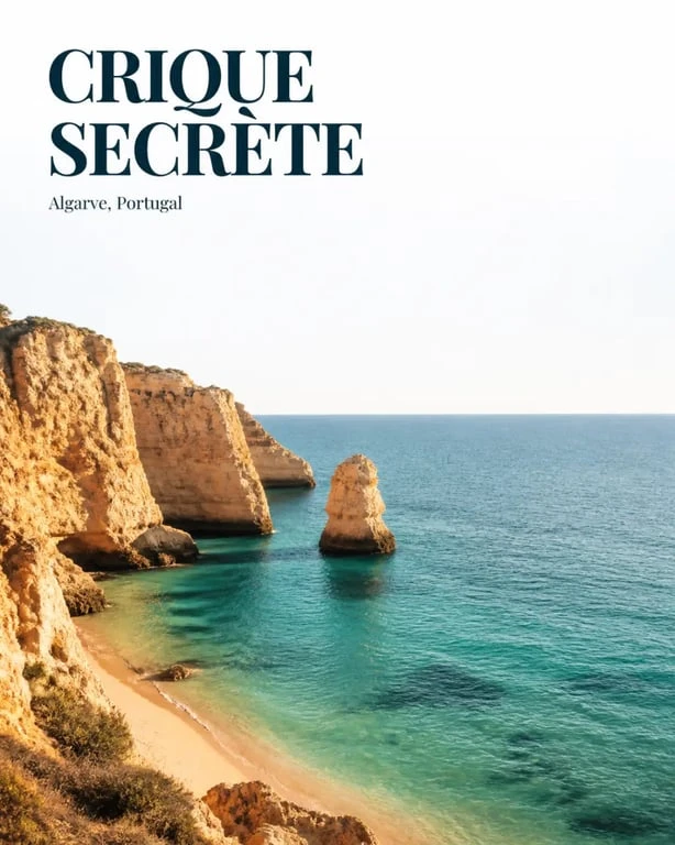 Plages gay algarve : crique discrète de l’Algarve entourée de falaises dorées
