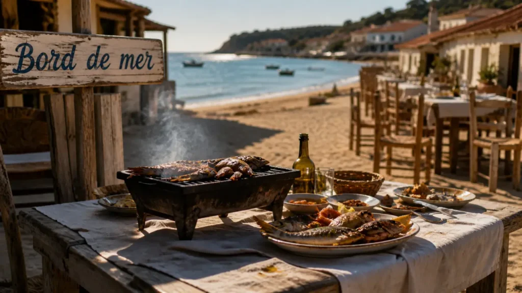 Restaurant Salema Algarve bord de mer : poisson et fruits de mer