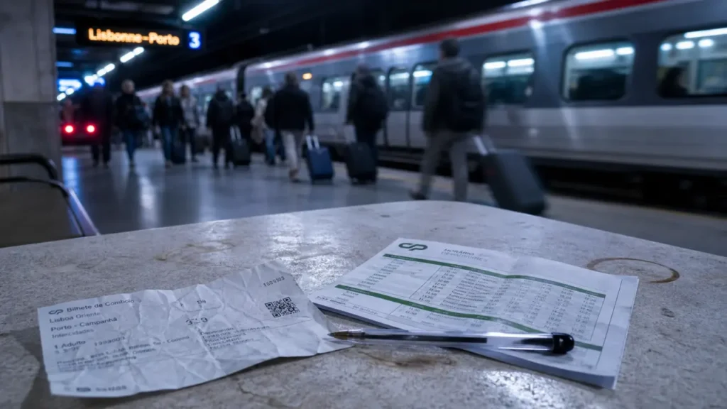 Train au Portugal : quai de gare, billets et horaires CP, Alfa Pendular
