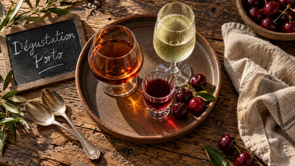Boisson portugaise : Porto, vinho verde et Ginjinha à déguster