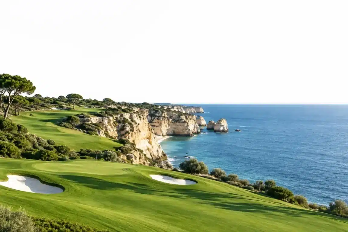Golf Algarve entre océan Atlantique, falaises et fairway méditerranéen