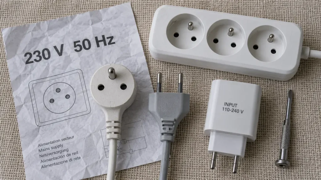 Prises electriques portugal : fiches France compatibles